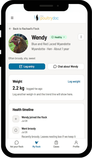 My Flock screen